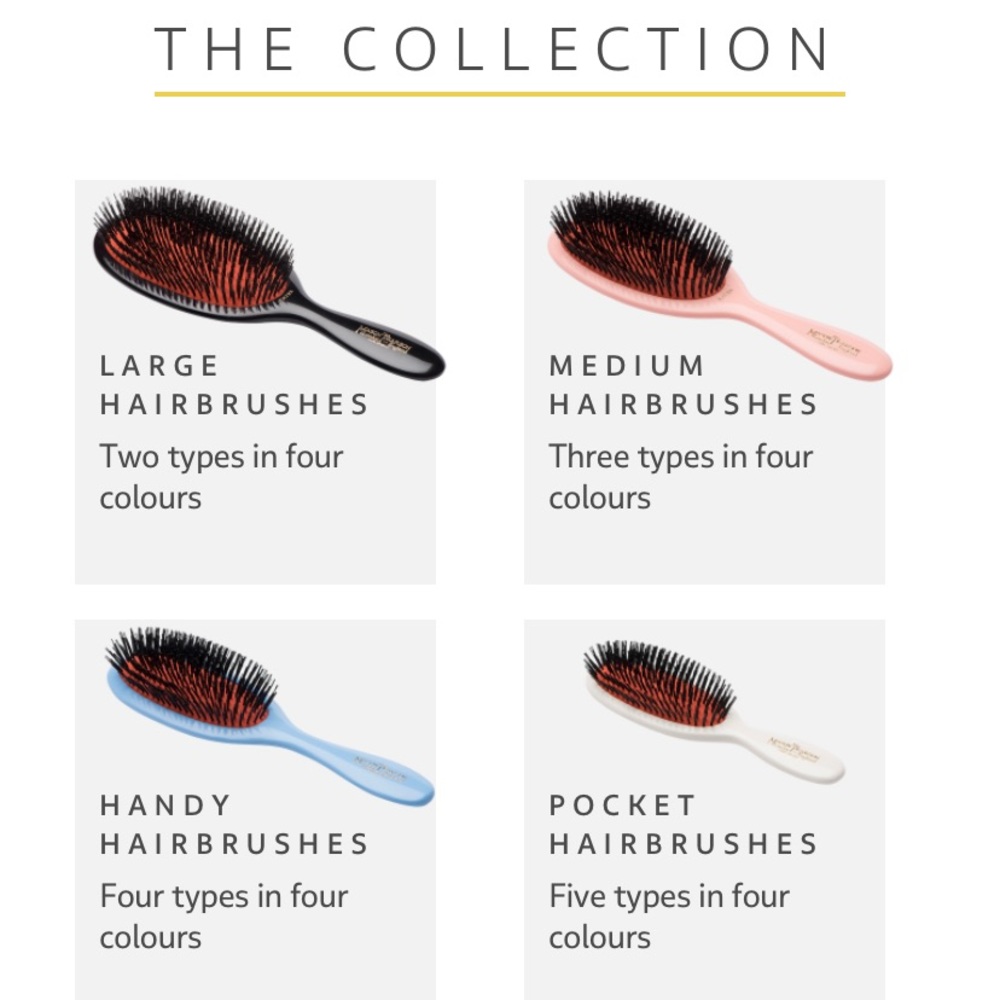 ❤️NWT Mason Pearson Premium Brushes - Picture 5 of 12